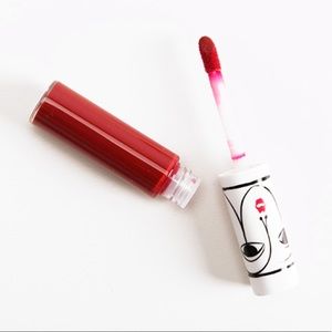 NEW MAC Lipglass - Limited Edition - Medium Deep Red Cream Lipgloss